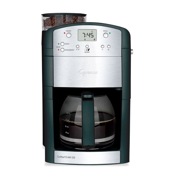 ماكينة كابريسو CoffeeTEAM GS بإبريق زجاجي